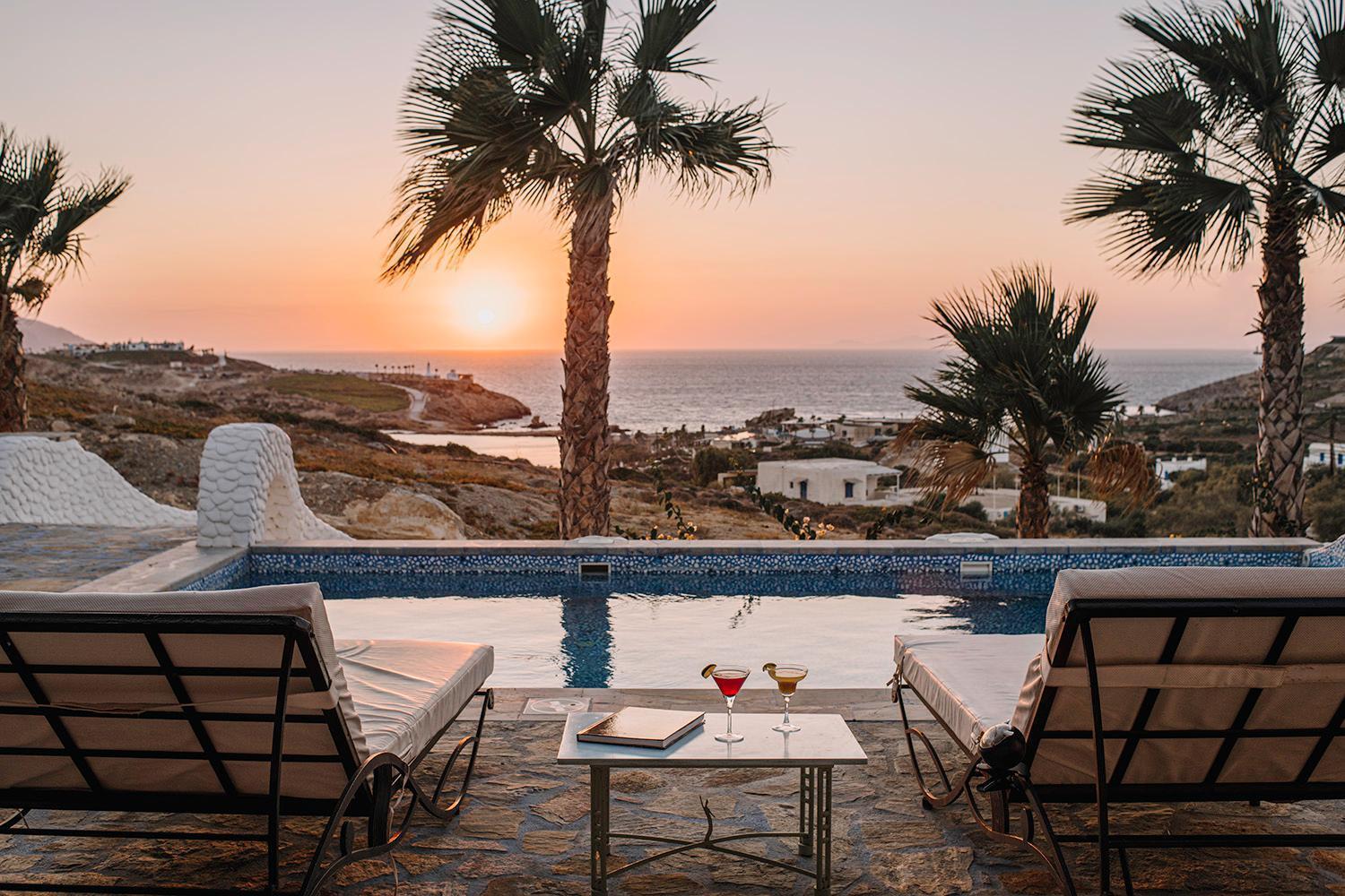 Agalia Luxury Suites Koumpara Exteriör bild