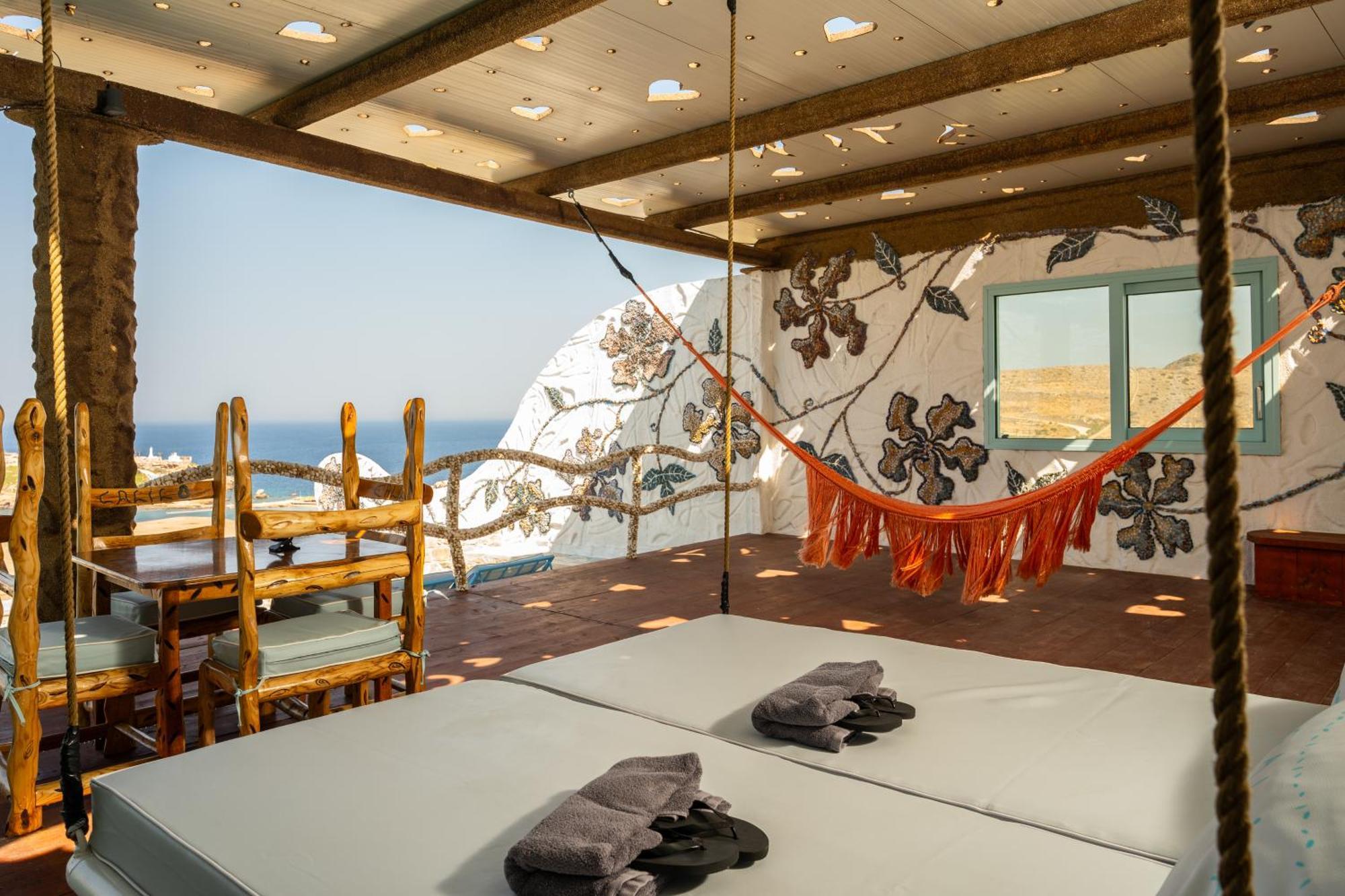 Agalia Luxury Suites Koumpara Exteriör bild